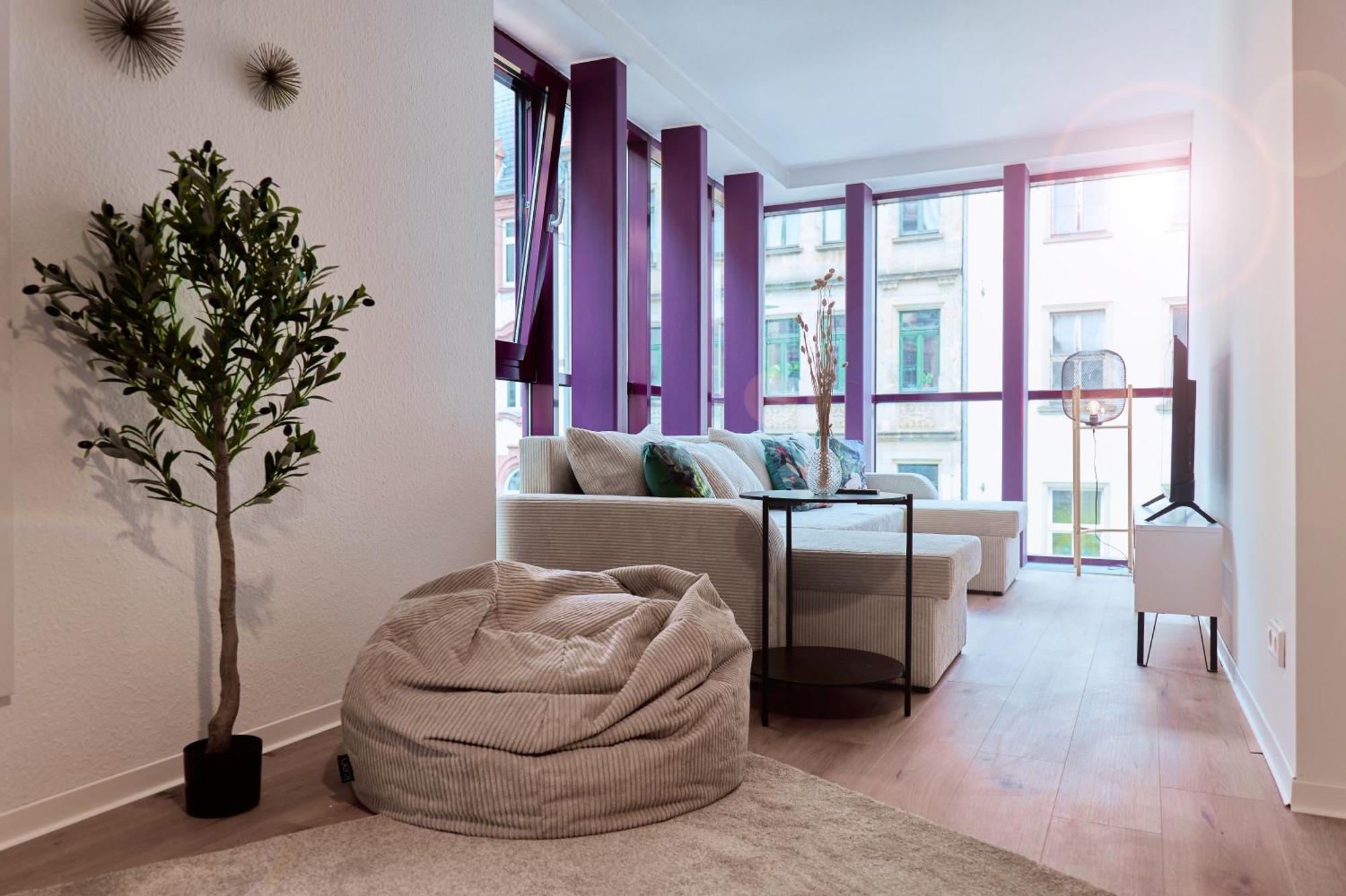 Stylisches Apartment I Fahrstuhl I Bahnhofsnah Erfurt Exteriör bild