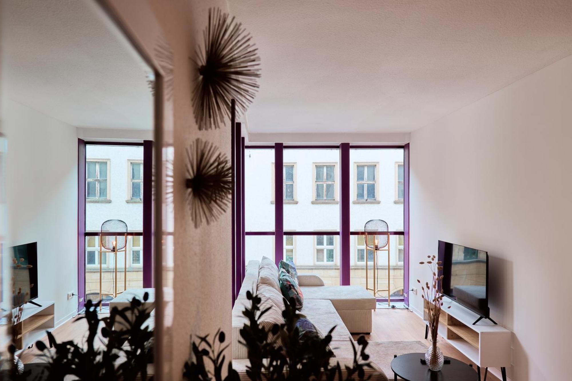 Stylisches Apartment I Fahrstuhl I Bahnhofsnah Erfurt Exteriör bild