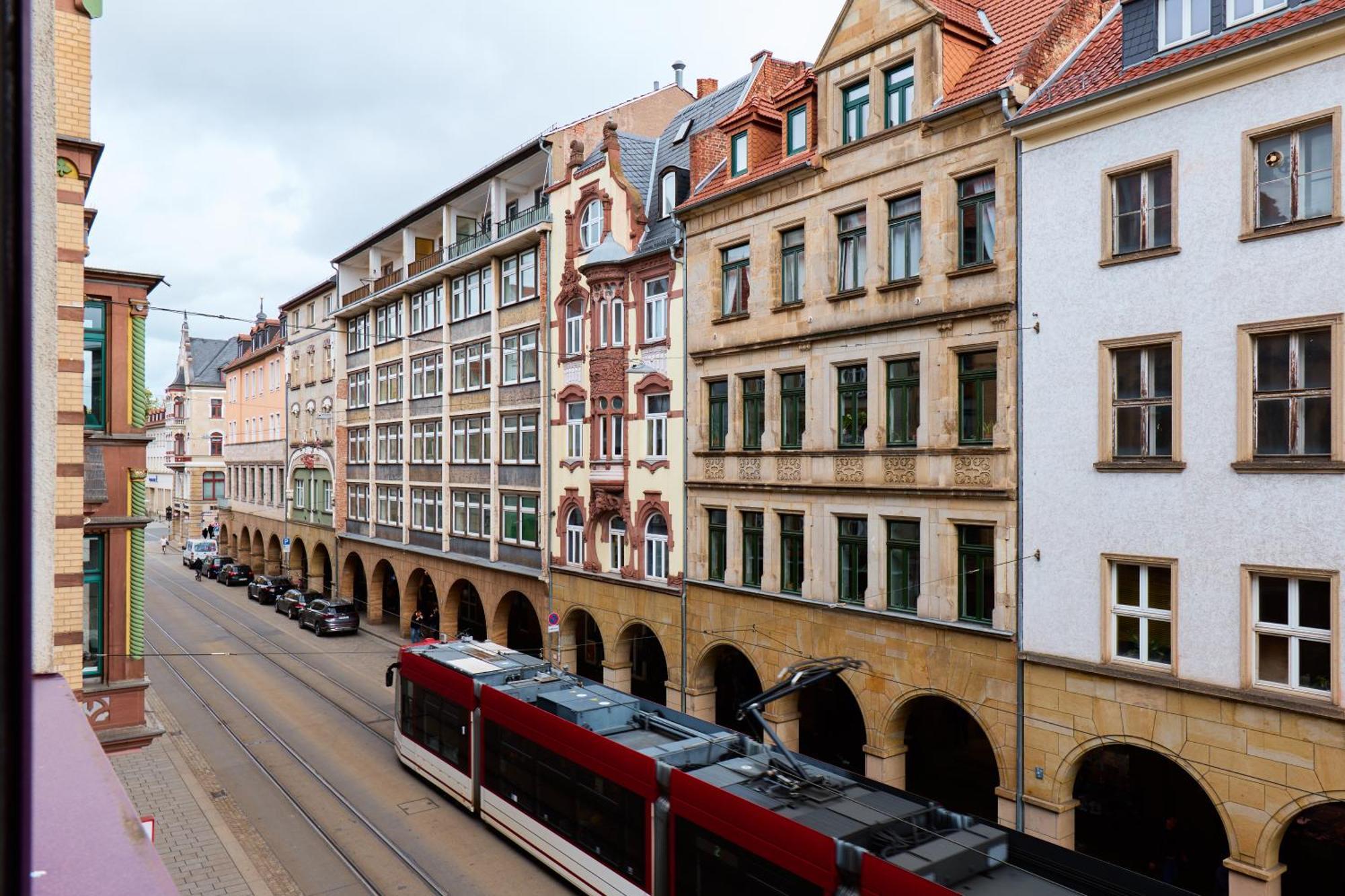 Stylisches Apartment I Fahrstuhl I Bahnhofsnah Erfurt Exteriör bild